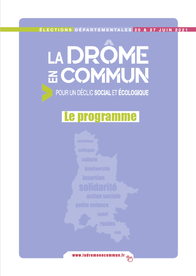 Programme La Drôme en commun